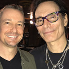 Steve G. Jones with Steve Vai