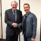 Steve Forbes with Dr. Steve G. Jones Hypnotherapist