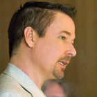 Steve G. Jones presenting at a seminar