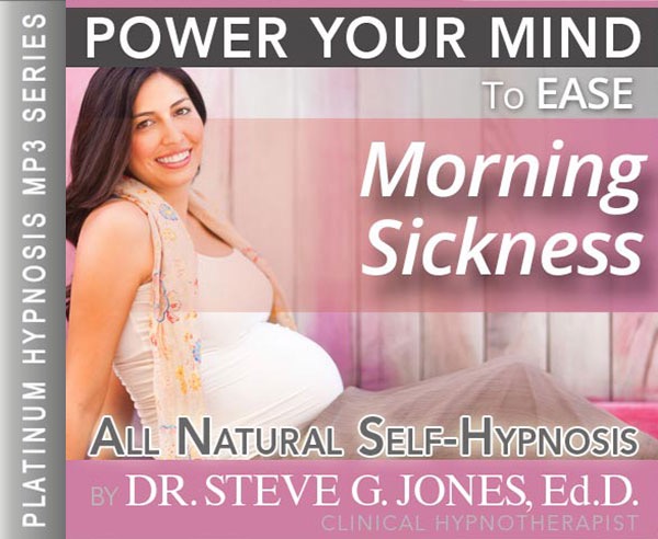 Ease Morning Sickness hypnosis MP3 download by Dr. Steve G. Jones