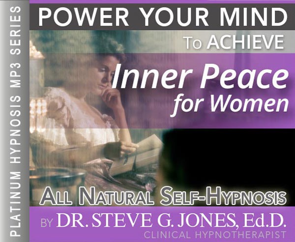 Inner Peace for Women hypnosis MP3 download by Dr. Steve G. Jones