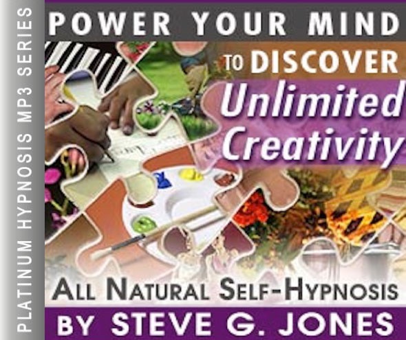 Unlimited Creativity hypnosis MP3 download by Dr. Steve G. Jones