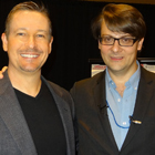 Steve G. Jones with Igor Ledochowski who studied conversational hypnosis by Milton Erickson