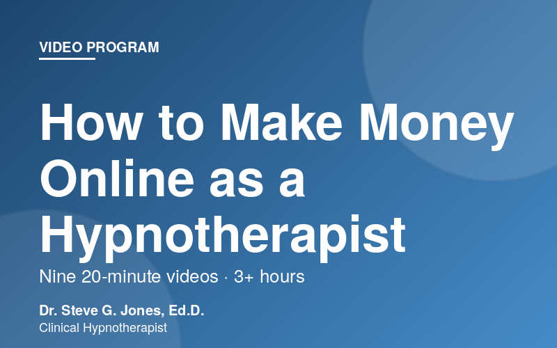 How to Make Money Online as a Hypnotherapist