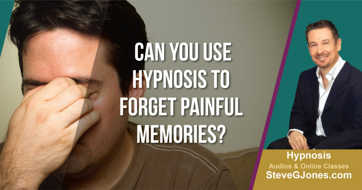 Can You Use Hypnosis to Painful Memories? Hypnosis mp3 downloads, programs, books and